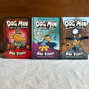 Lot of 3 Dog Man Books